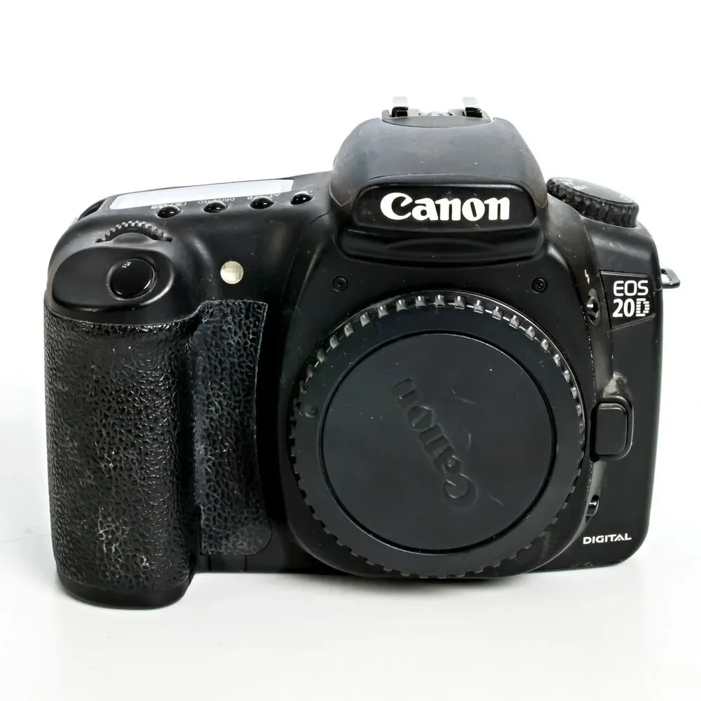 Canon EOS 20D 8.2MP Digital SLR DSLR Camera - Body Only - Works